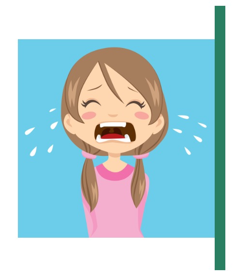 Girl child illustration