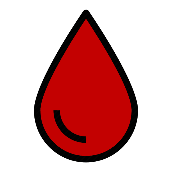 Full blood drop icon