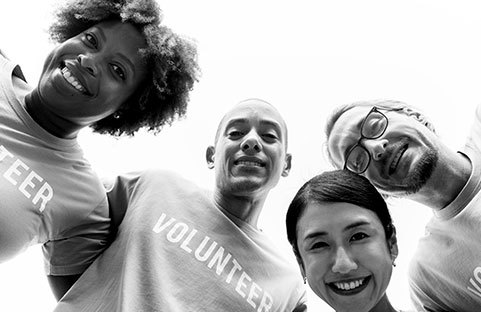 Group of volunteers