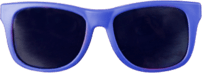 Sunglasses with purple frame