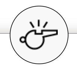 Whistle icon
