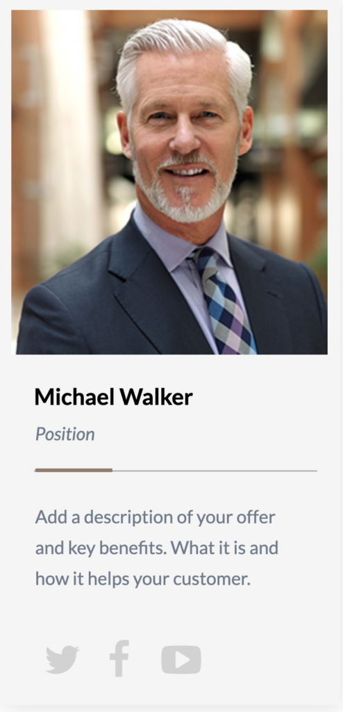 Man in a suit smiling