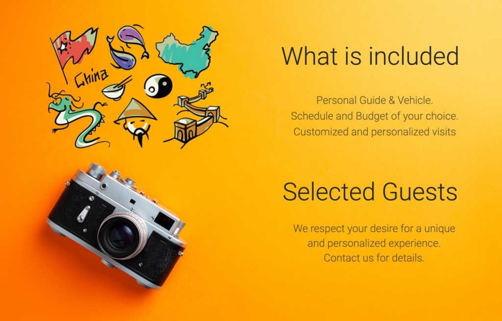 Background with camera and city maps