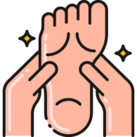 Foot massage icon