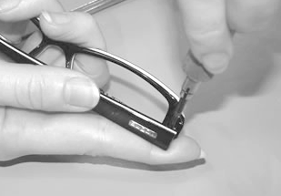 Eyeglass adjustment