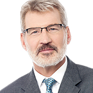 Man looking at camera