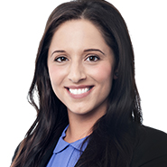 Woman smiling at camera