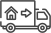 moving truck icon